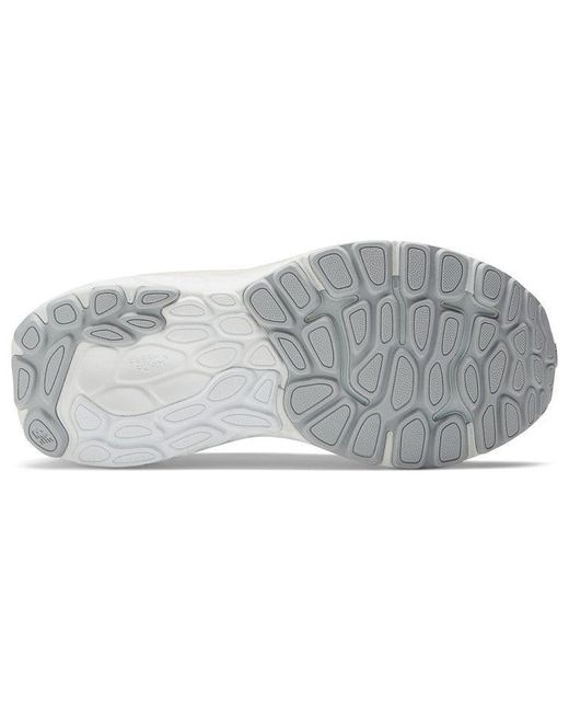 New Balance White Fresh Foam X Cushioned Running Shoes