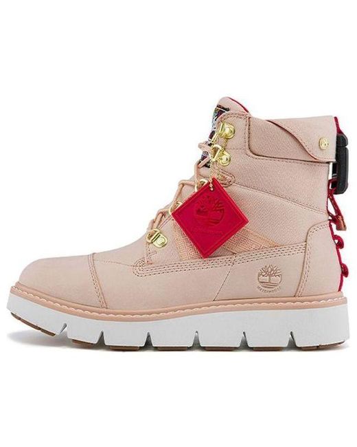 Timberland Pink Raywood Ek+ 6 Inch Waterproof Boots for men