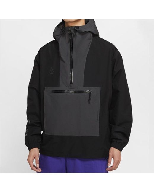 Nike Black Lab Acg Gore-Tex Paclite Top Anthracite' for men