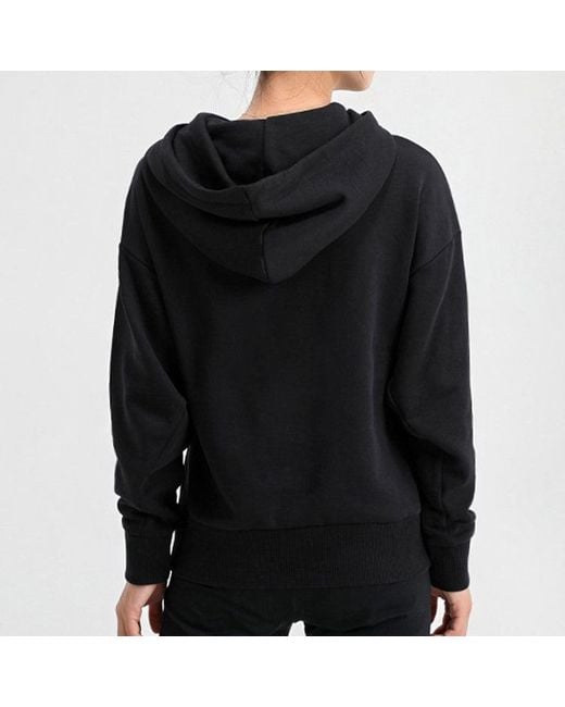 PUMA Black (Wmns) Classics Logo Hoodie