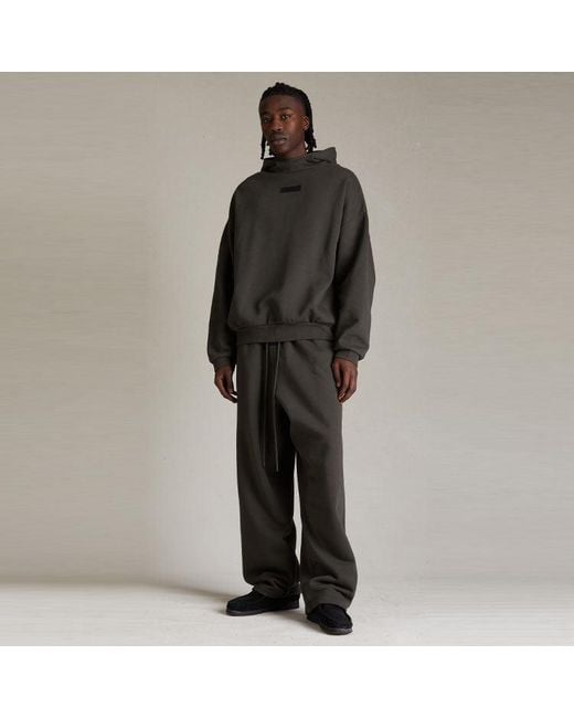 Fear Of God Gray Ss24 Hoodie 'Ink' for men