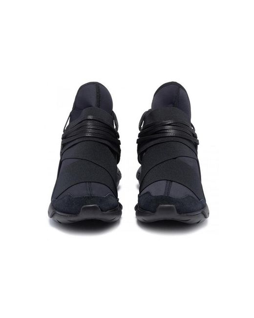 Adidas Blue Y3 Qasa High 'Triple' for men