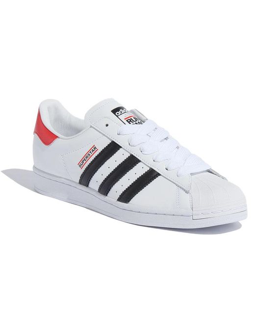 Adidas White Run Dmc X Superstar '50Th Anniversary' for men