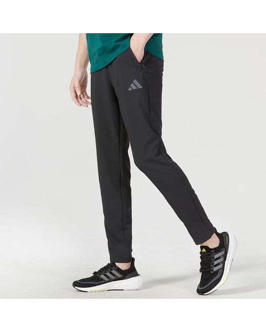 Adidas Black Train Essentials Seasonal Training Joggers for men