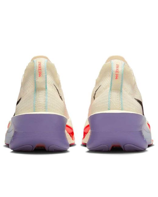 Nike White (Wmns) Air Zoom Alphafly Next% 3 'Coconut Milk Off Noir Dusty Amethyst Hot Lava'