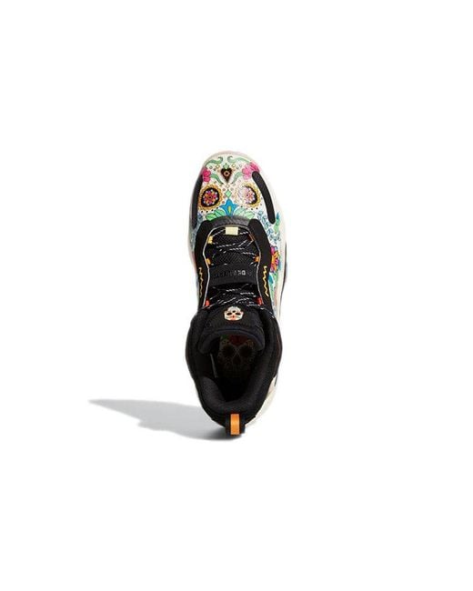 Adidas Black D.O.N. Issue #3 'Dia De Muertos' for men