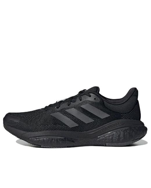 Adidas Black Solarglide 5 Carbon' for men