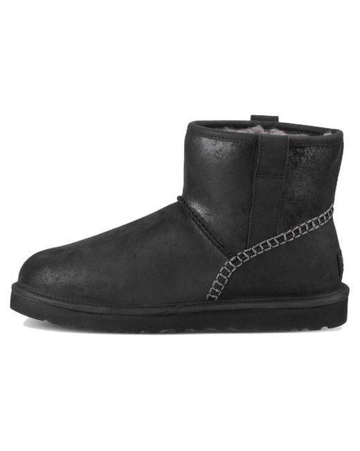 Ugg Black Australia Classic Mini Stitch for men