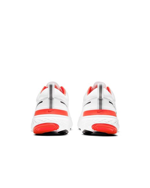Nike White React Miler 2 Chile' for men