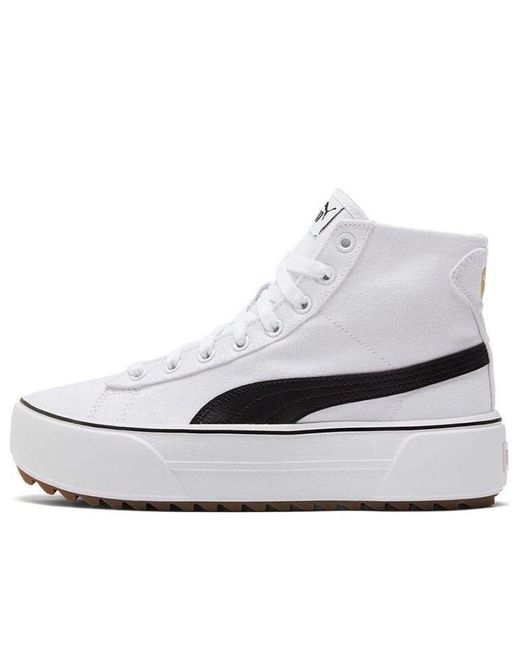 PUMA White (Wmns) Kaia Mid Cv