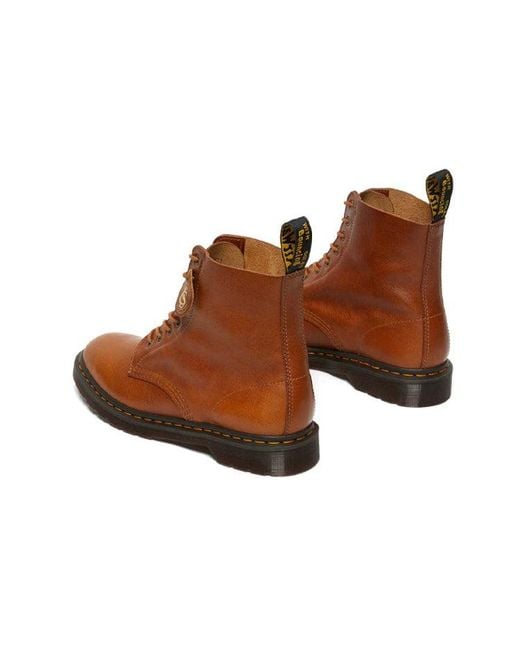 Dr. Martens Brown 1460 Pascal Leather Ankle Boots