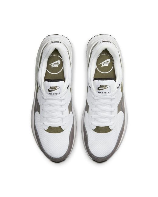 Nike White Air Max Systm Medium' for men