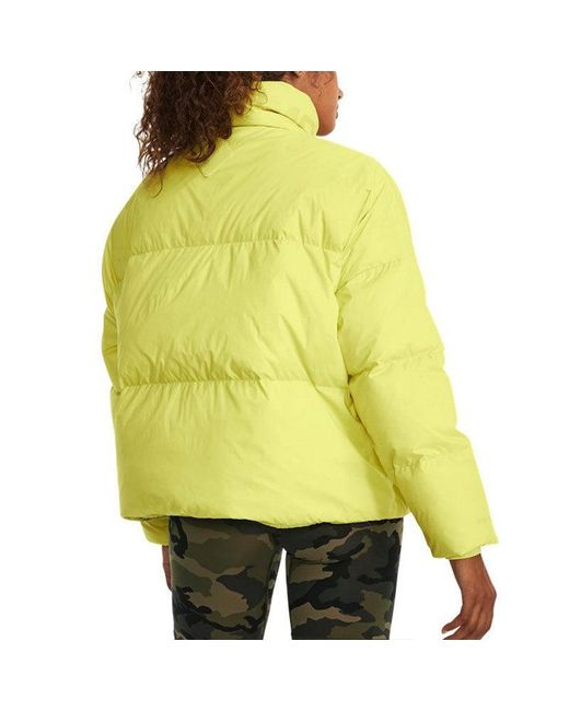 Under Armour Yellow (Wmns) Coldgear Infrared Fleece Down Jacket 'Neon'