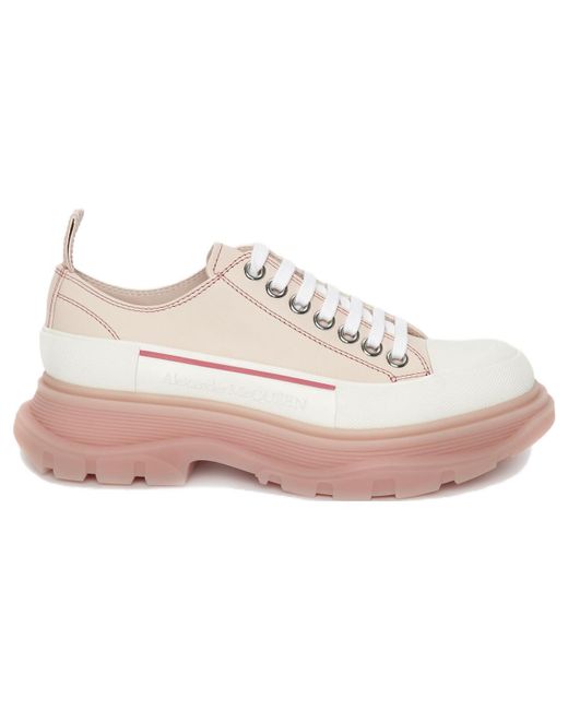McQueen Pink (Wmns) Tread Slick Sneakers