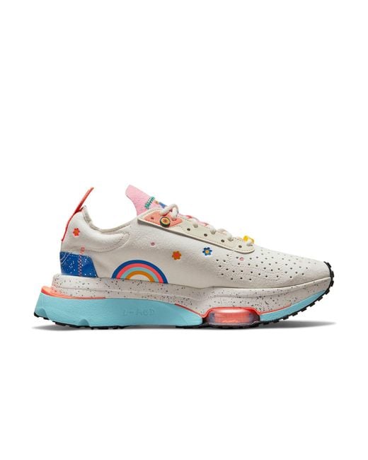 Nike Blue (Wmns) Air Zoom-Type 'Flowers, Rainbows And Beads'