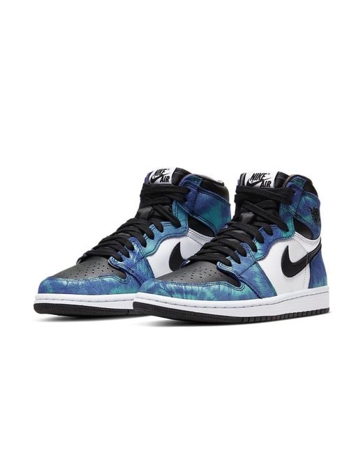 Nike Blue (Wmns) 1 Retro High Og 'Tie-Dye'