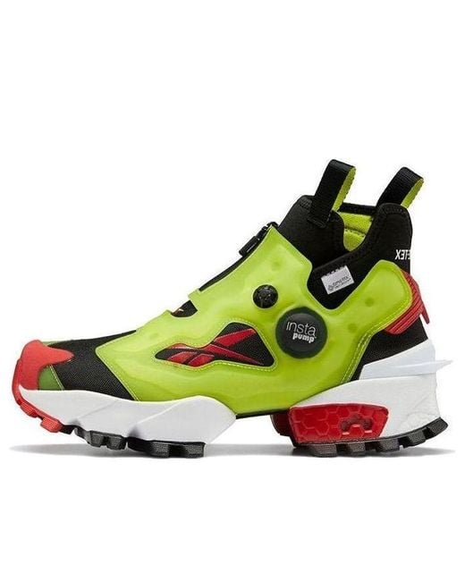 Reebok Green Instapump Fury X Gtx 'Infinium' for men