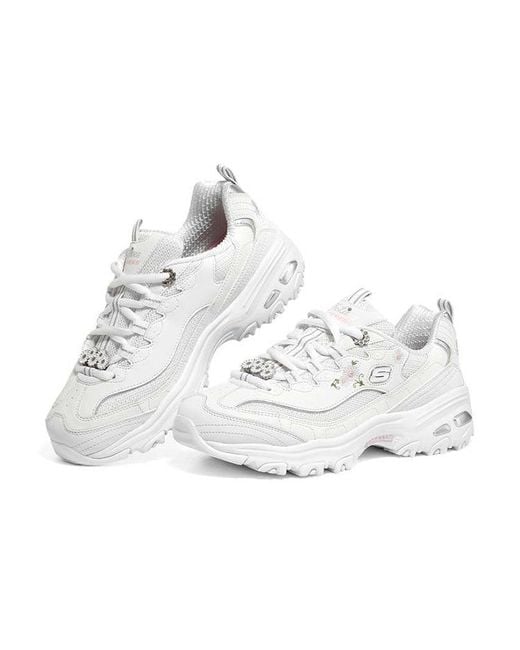 Skechers White (Wmns) D'Lites