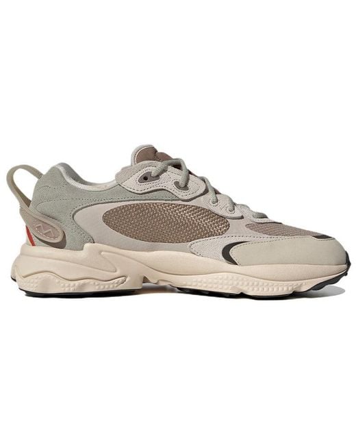 Adidas White Originals Ozweego Meta Shoes Light' for men