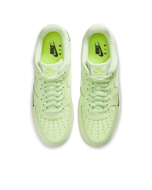 Nike Green Air Force 1 Low 'Just Do It for men