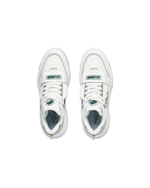 Li-ning White Badfive Rookie Low for men