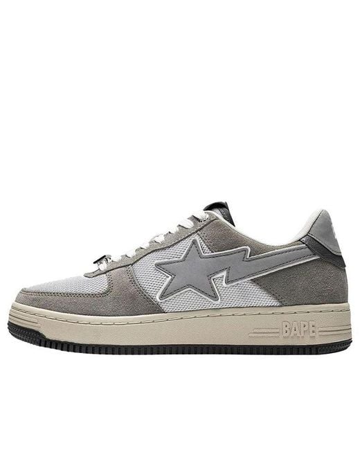 A Bathing Ape Gray Bape Sta 'Stadium Goods'