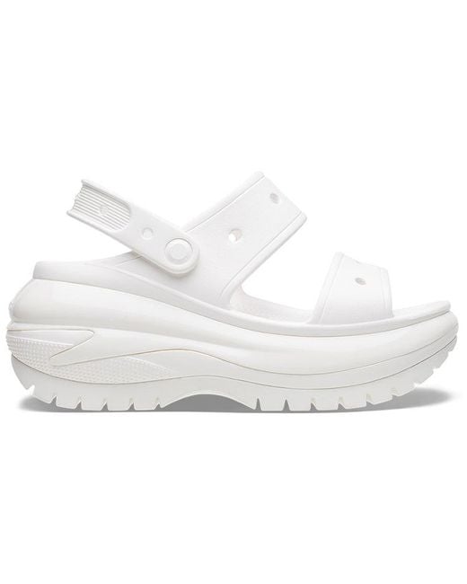 CROCSTM White Classic Mega Crush Sandals Eu 45-46