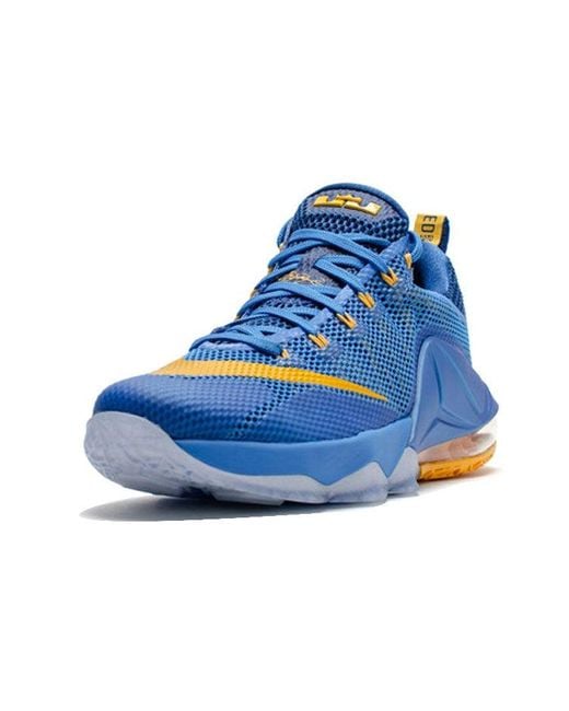 Nike Blue Lebron 12 Low 'Entourage' for men