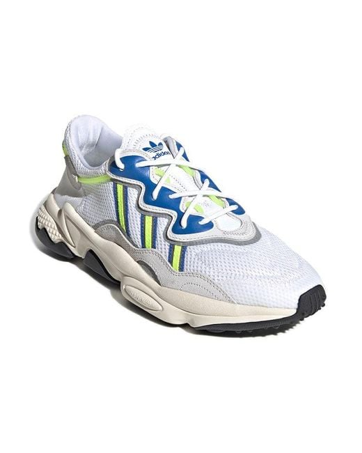 Adidas White Adidas Ozweego Cloud Solar Yellow for men