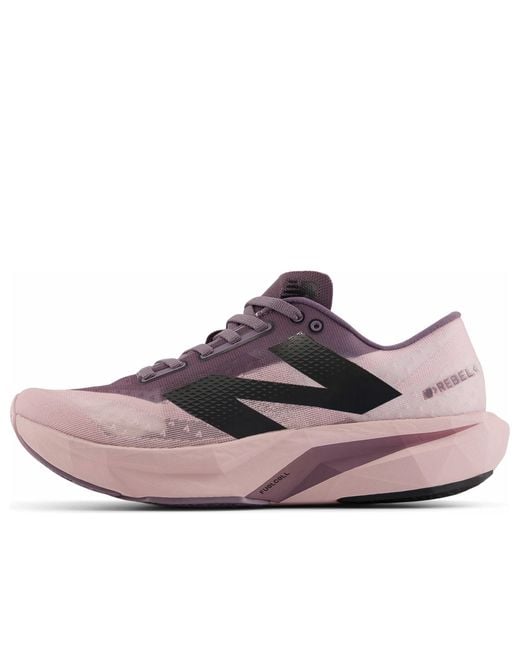 New Balance Pink (Wmns) Fuelcell Rebel V4 D Width 'Twilight Haze Dark Ice Wine'