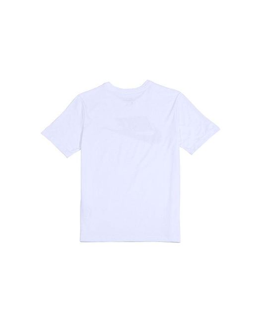 Nike White Sportswear Classical Logo Printed Tee for men