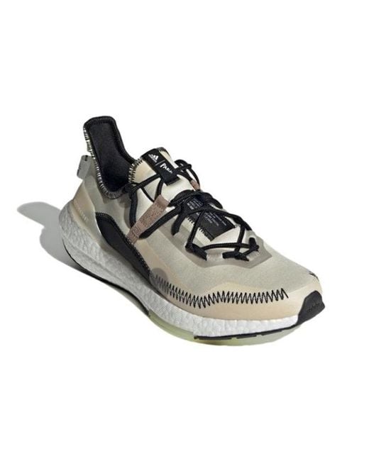 Adidas White Parley X Ultraboost 21 'Orbit Chalky' for men