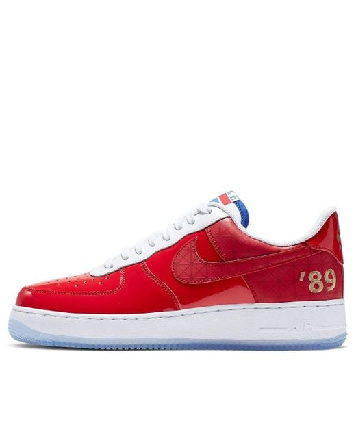 Nike Red Air Force 1 Low '1989 Nba Finals' for men