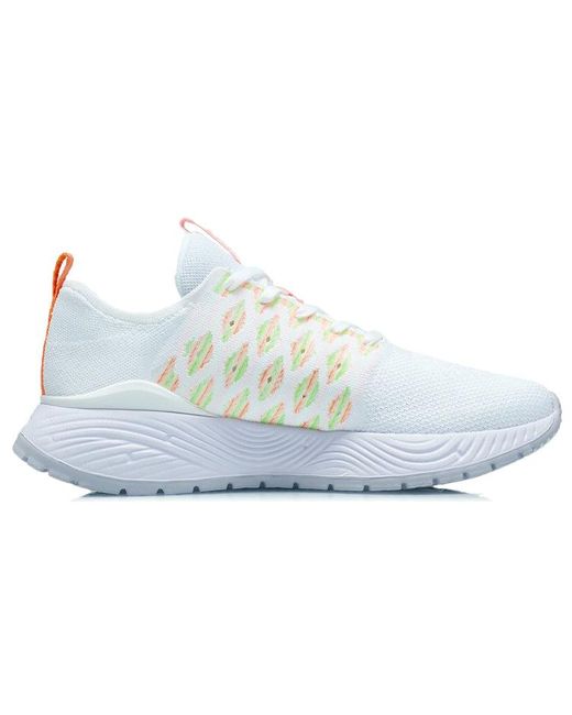 Li-ning Blue (Wmns) Soft Neon Apricot'