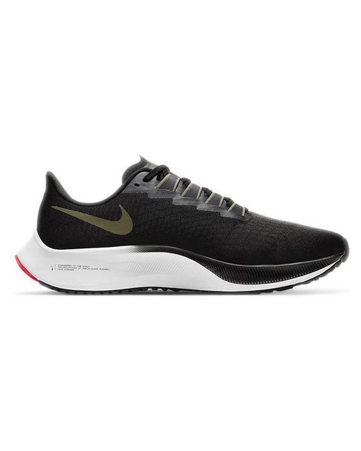 Nike Black Air Zoom Pegasus 37 Road Running Shoes for men