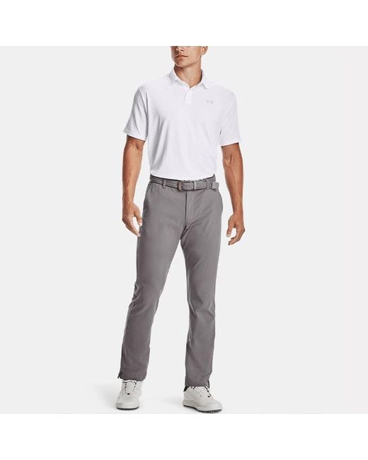 Under Armour Blue Performance Polo Shirt for men