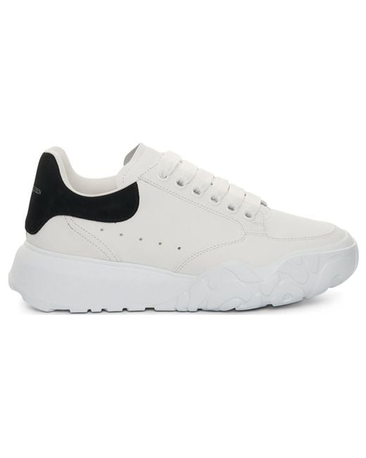McQueen White (Wmns) Oversized Court Trainer