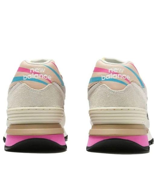 New Balance White 574 'Legacy' for men