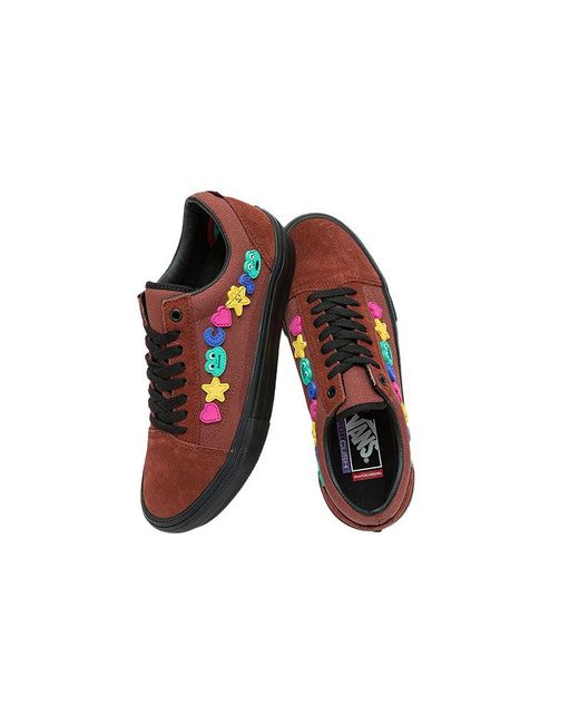 Vans Red Frog Skateboards X Skate Old Skool for men