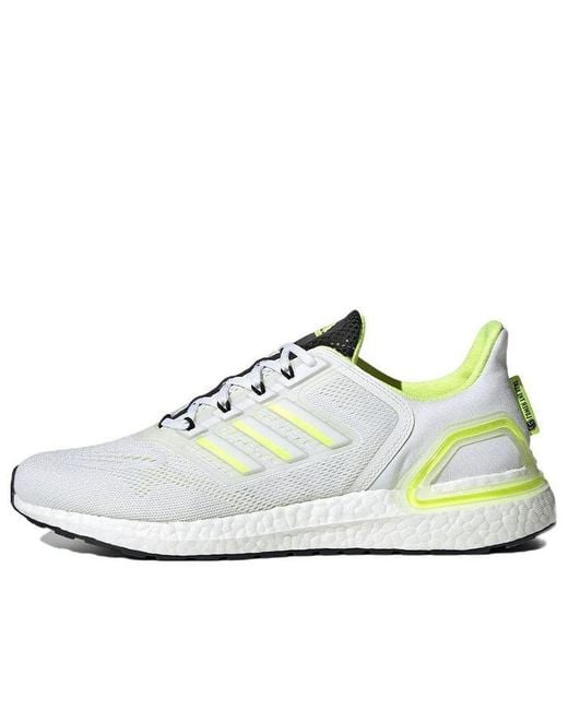Adidas White Ultra Boost 20 Lab for men