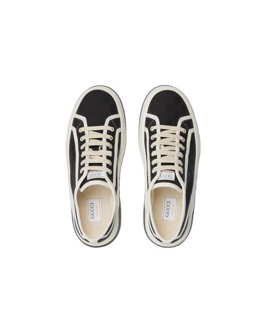 Gucci Black Gg Sneakers for men