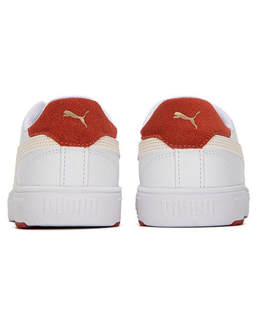 PUMA White Serve Pro Lite Chili Oil' for men