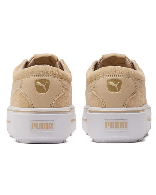 PUMA White (Wmns) Kaia Platform Sd 'Pebble'