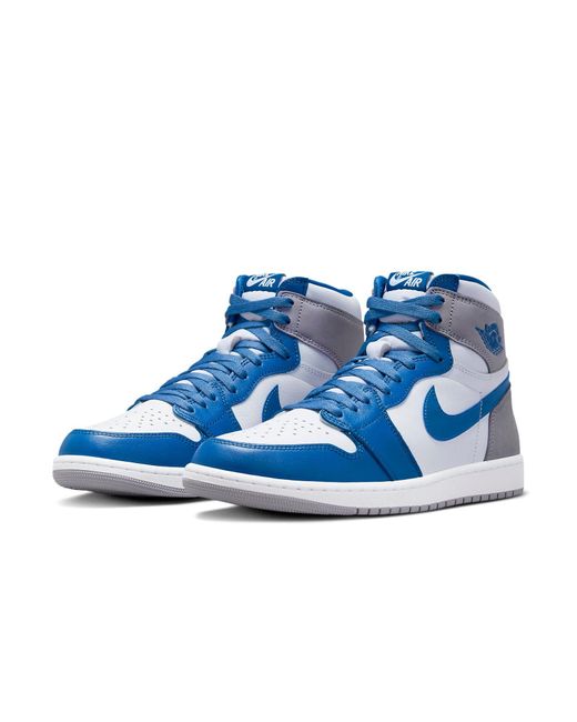 Nike Blue 1 Retro High Og 'True' for men