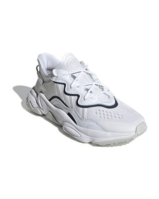 Adidas White Ozweego 'Cloud' for men