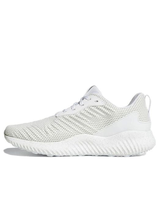 Adidas White Alphabounce Rc for men