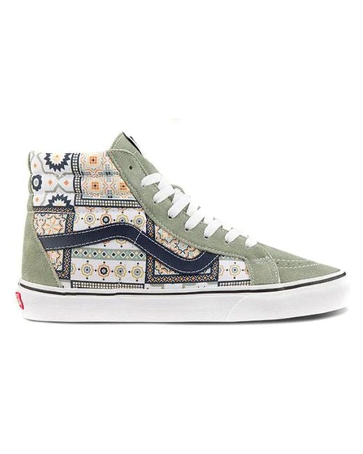 Vans Blue Sk8-Hi Sneakers