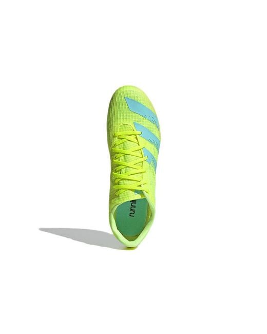 Adidas Yellow Distancestar Spikes for men