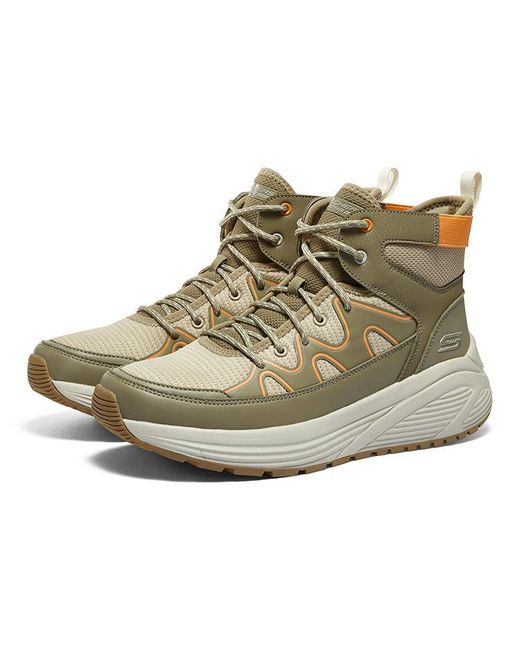 Skechers Brown Warm Boots for men