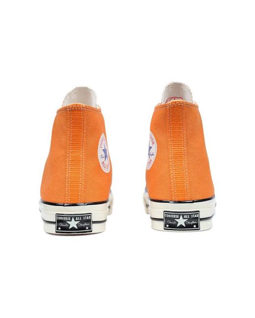 Converse Natural Chuck 70 Vintage Canvas Hi Top 'Tangelo' for men